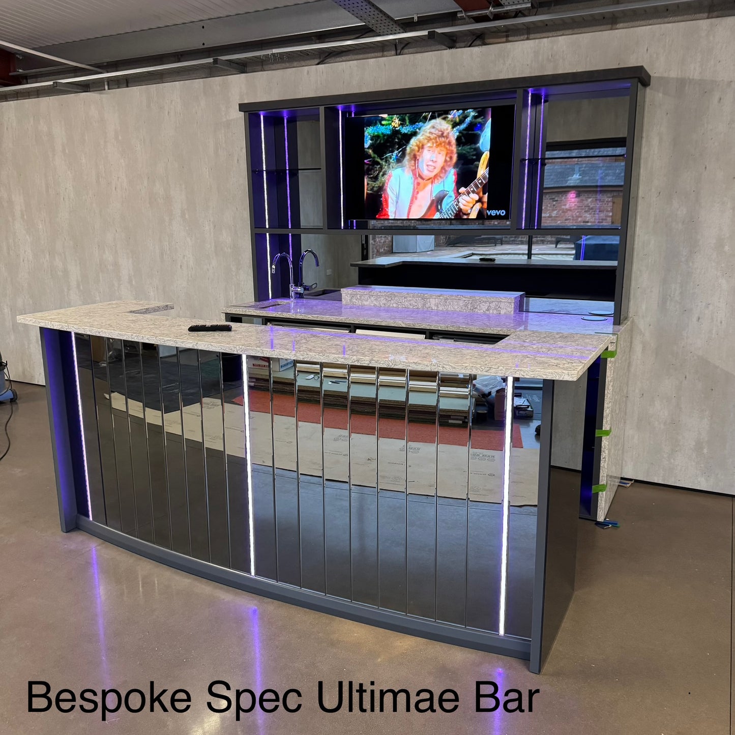 Ultimae - Curved Standalone & Wall Bar Set