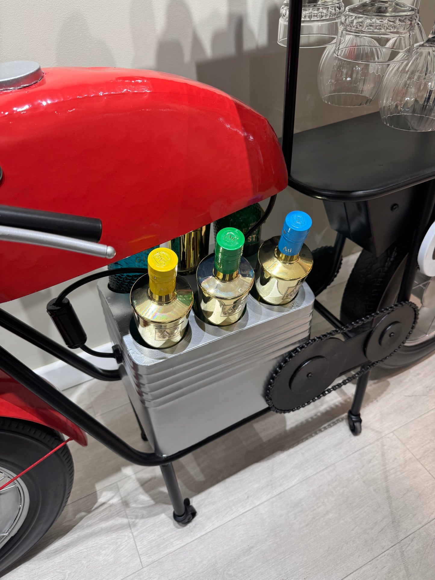 Novelty Motorcycle Bar