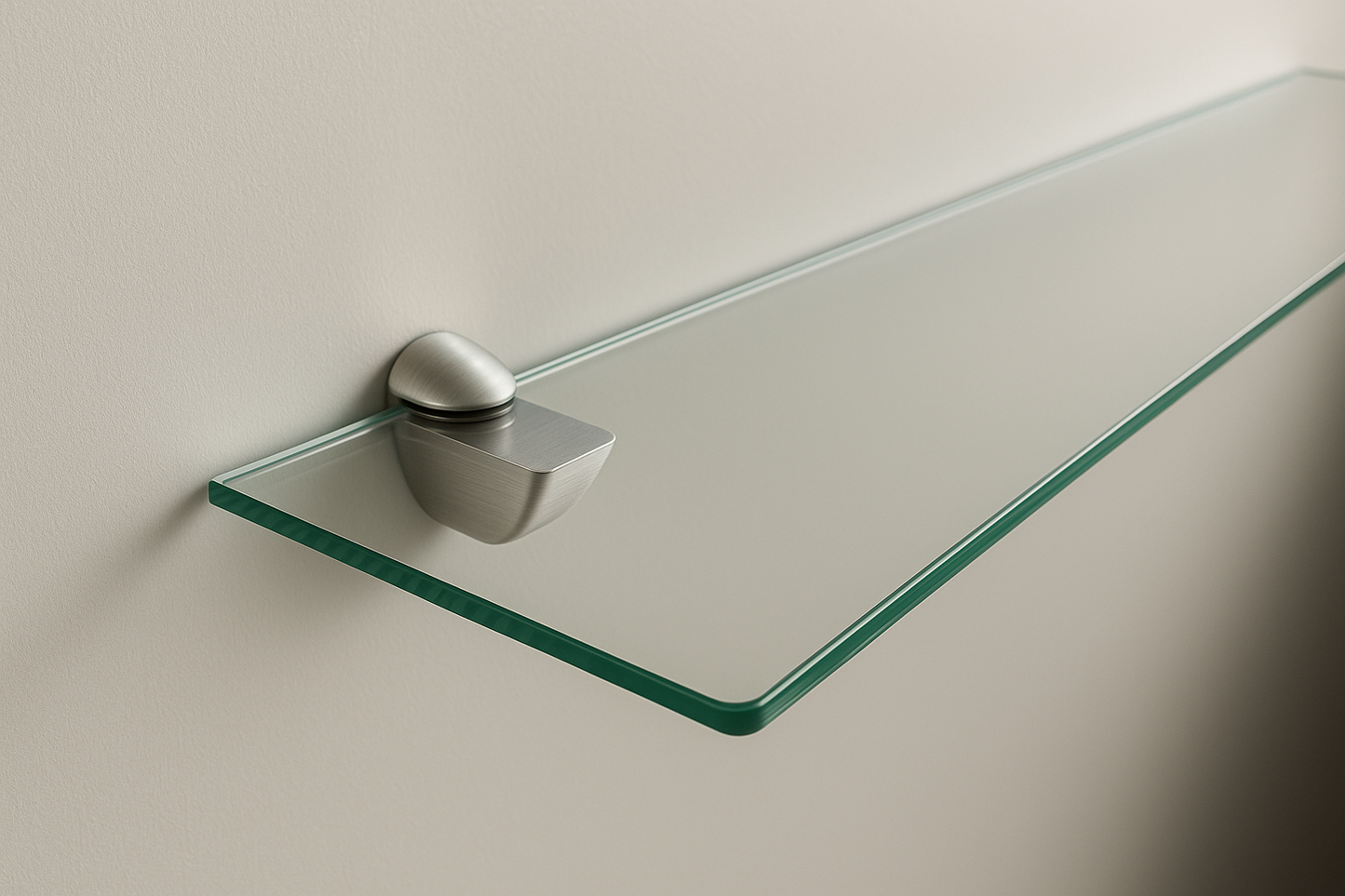 Clear Glass Shelf - 8 Bottle
