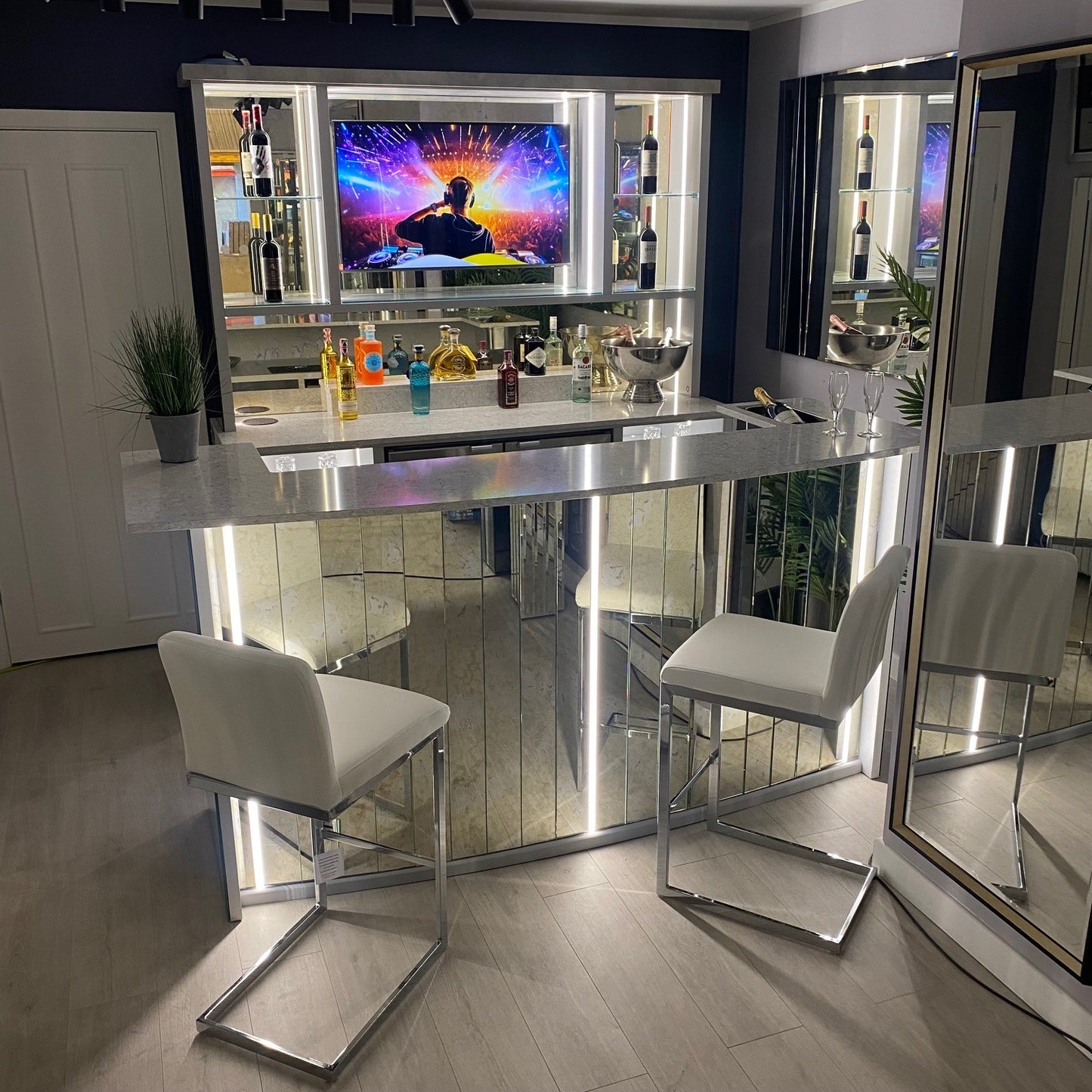 Ultimae - Curved Standalone & Wall Bar Set