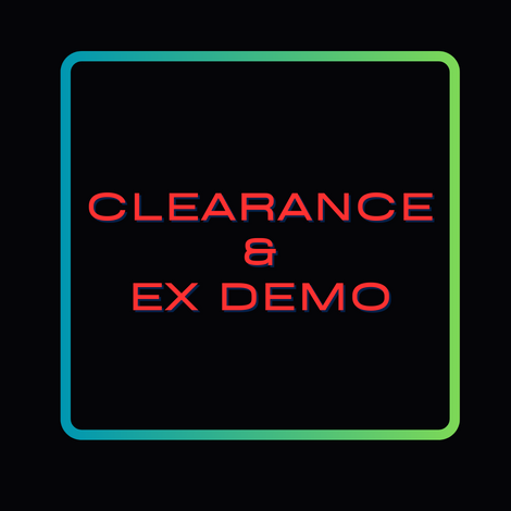 Clearance / Ex Demo