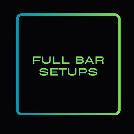 Full Bar Setups
