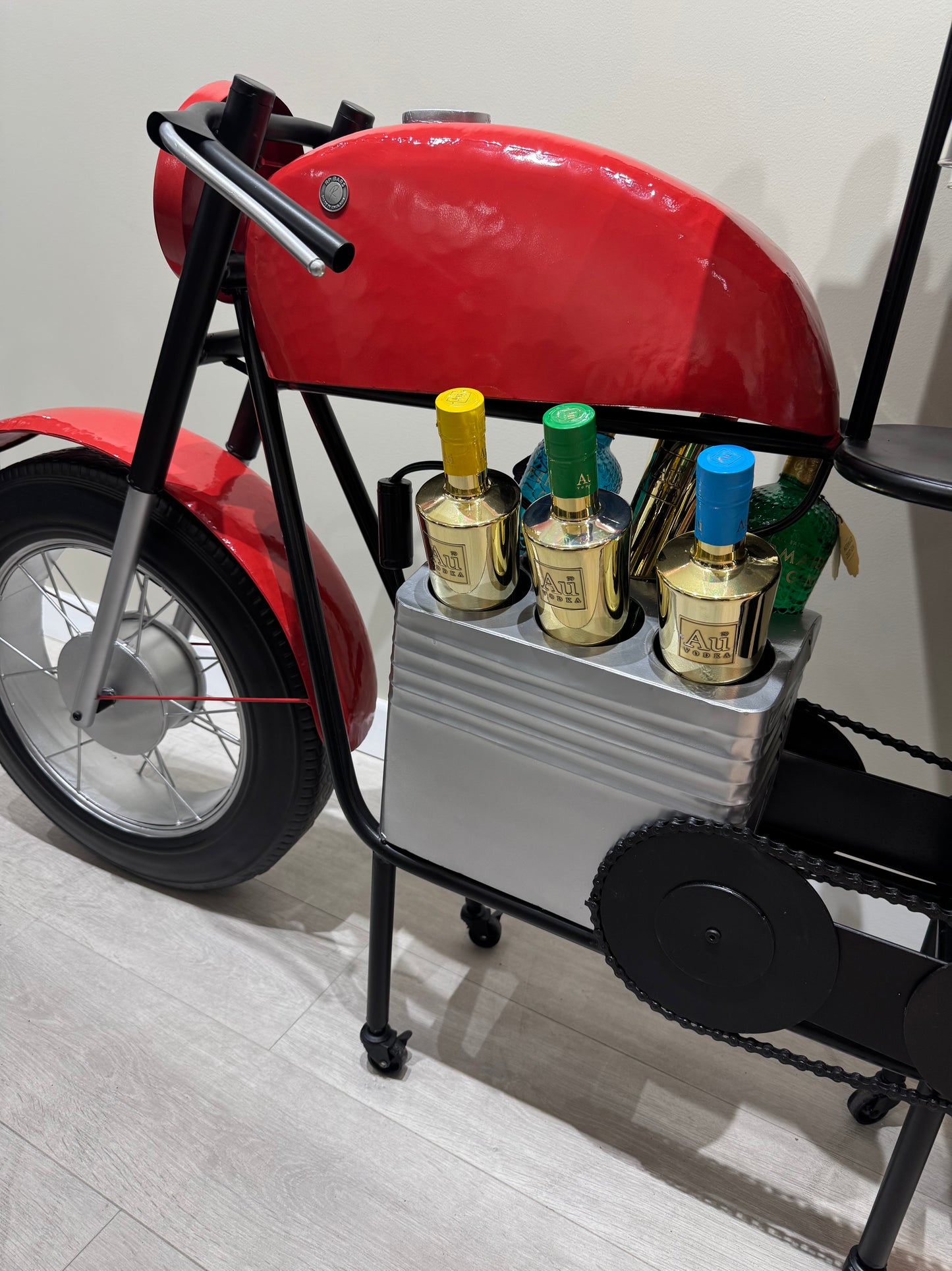 Novelty Motorcycle Bar