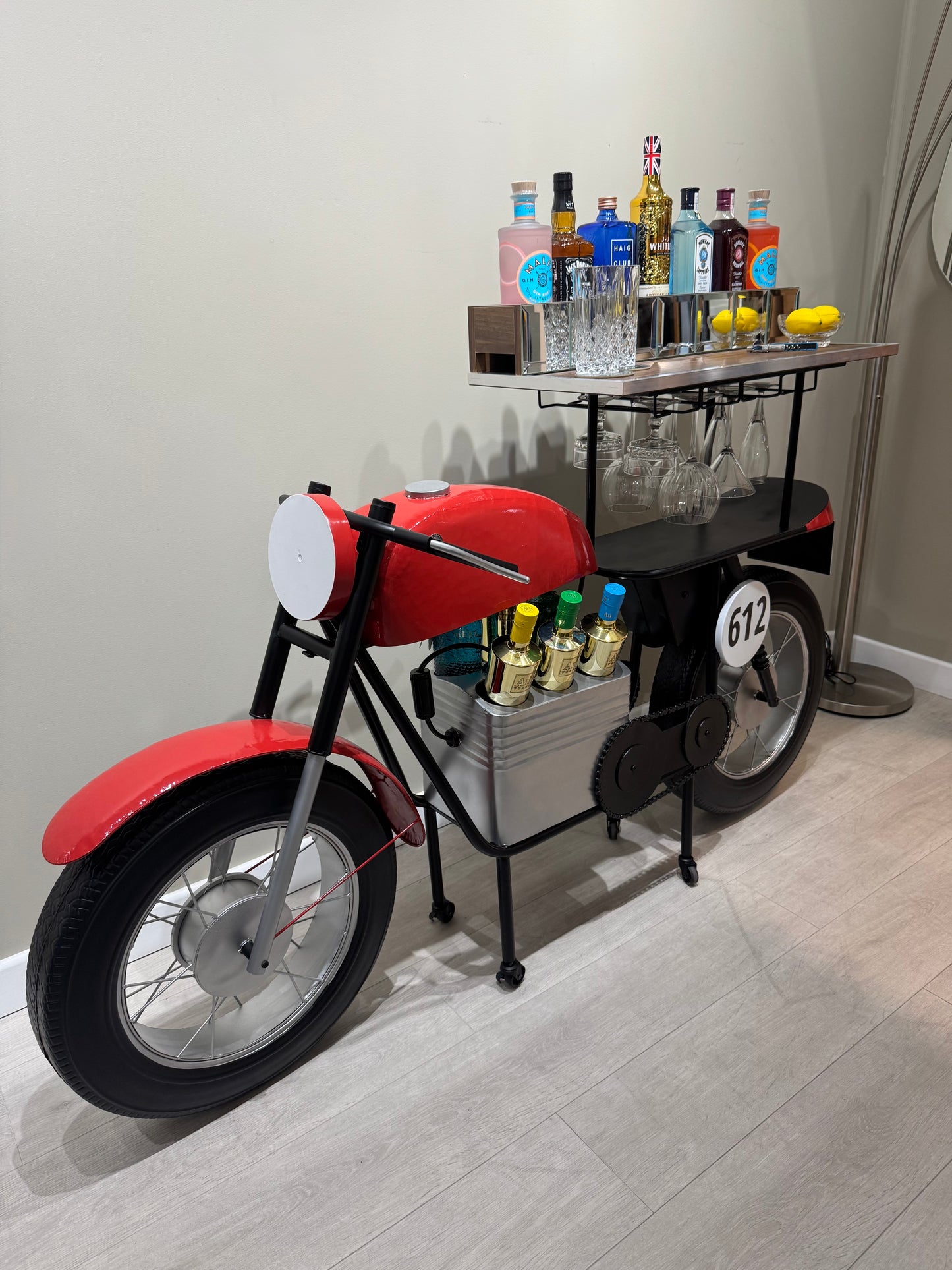 Novelty Motorcycle Bar