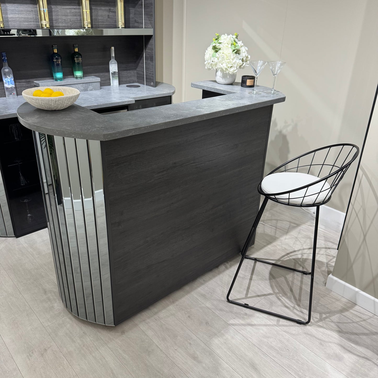 The Curvature Grey Standalone Bar