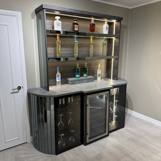 The Curvature Grey Wall Bar