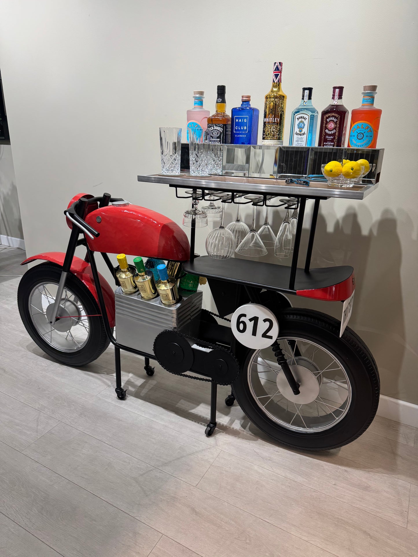 Novelty Motorcycle Bar