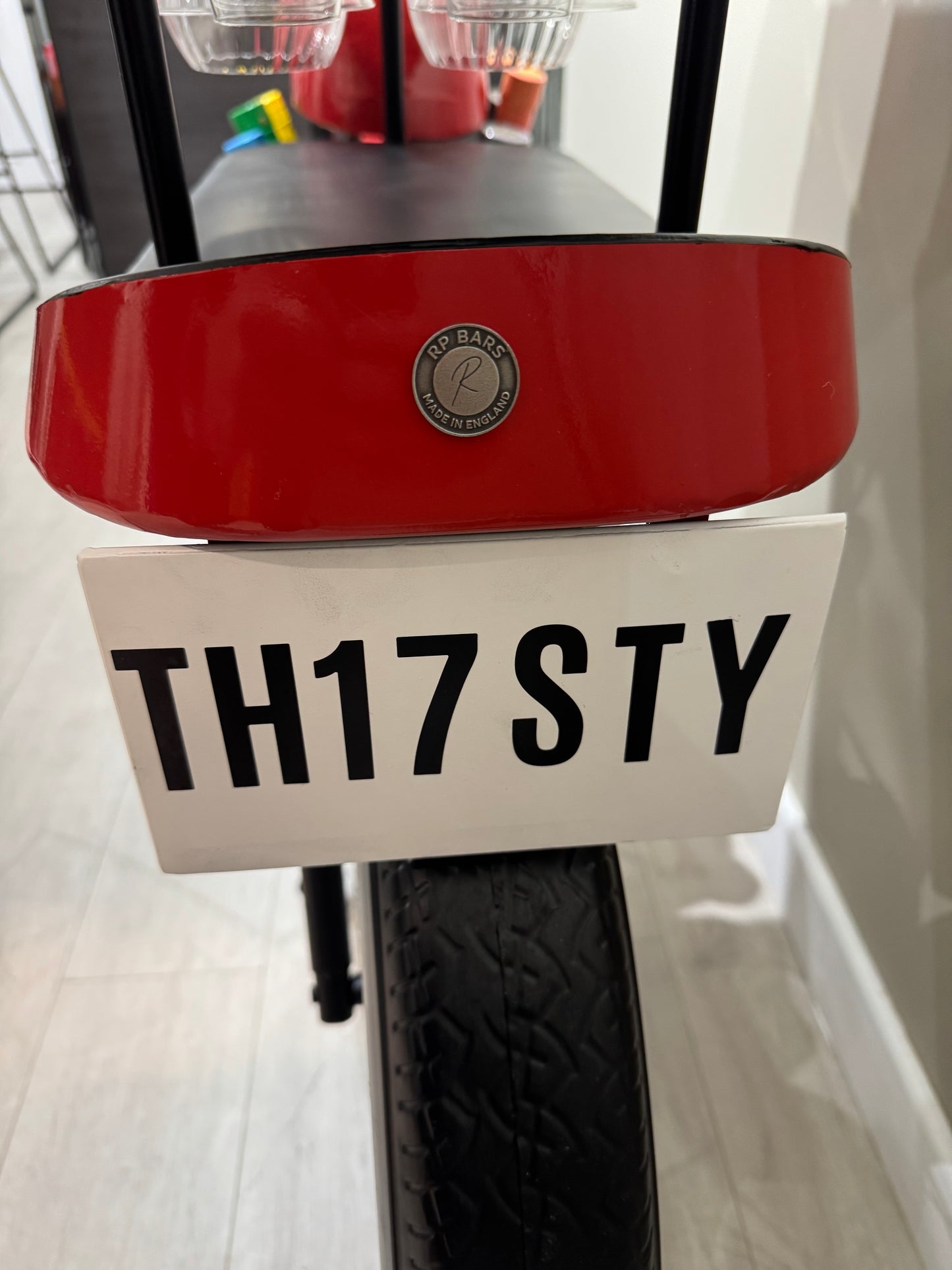 Novelty Motorcycle Bar