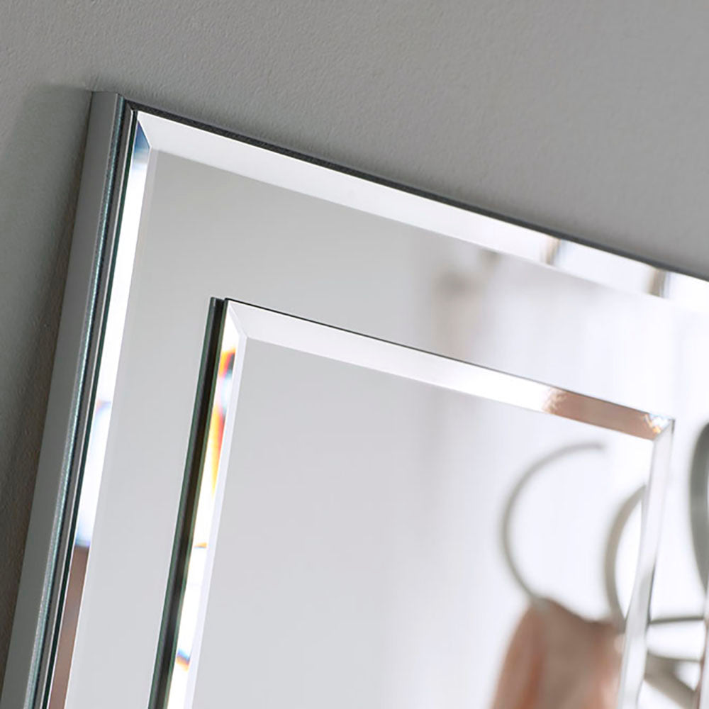 Elisa Full Length Mirror | Silver 181 x 44cm