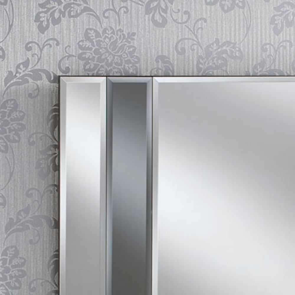 Ontario Wall Mirror | Grey 116 x 61cm