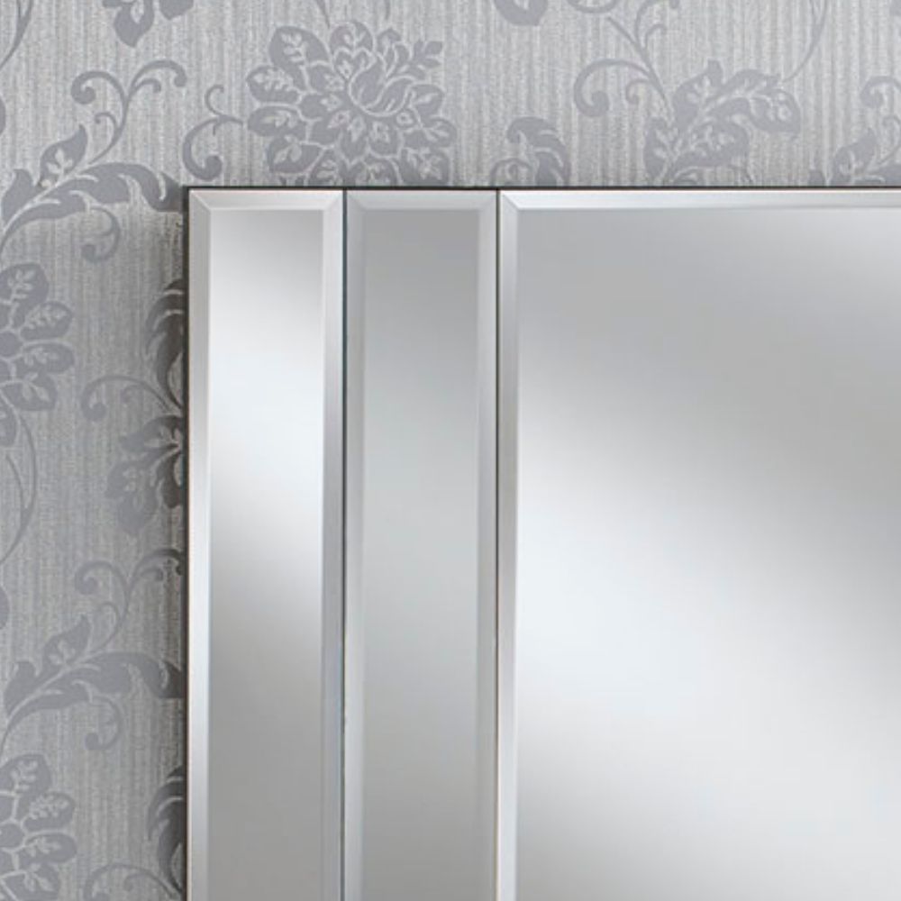 Ontario Wall Mirror | Silver 116 x 61cm