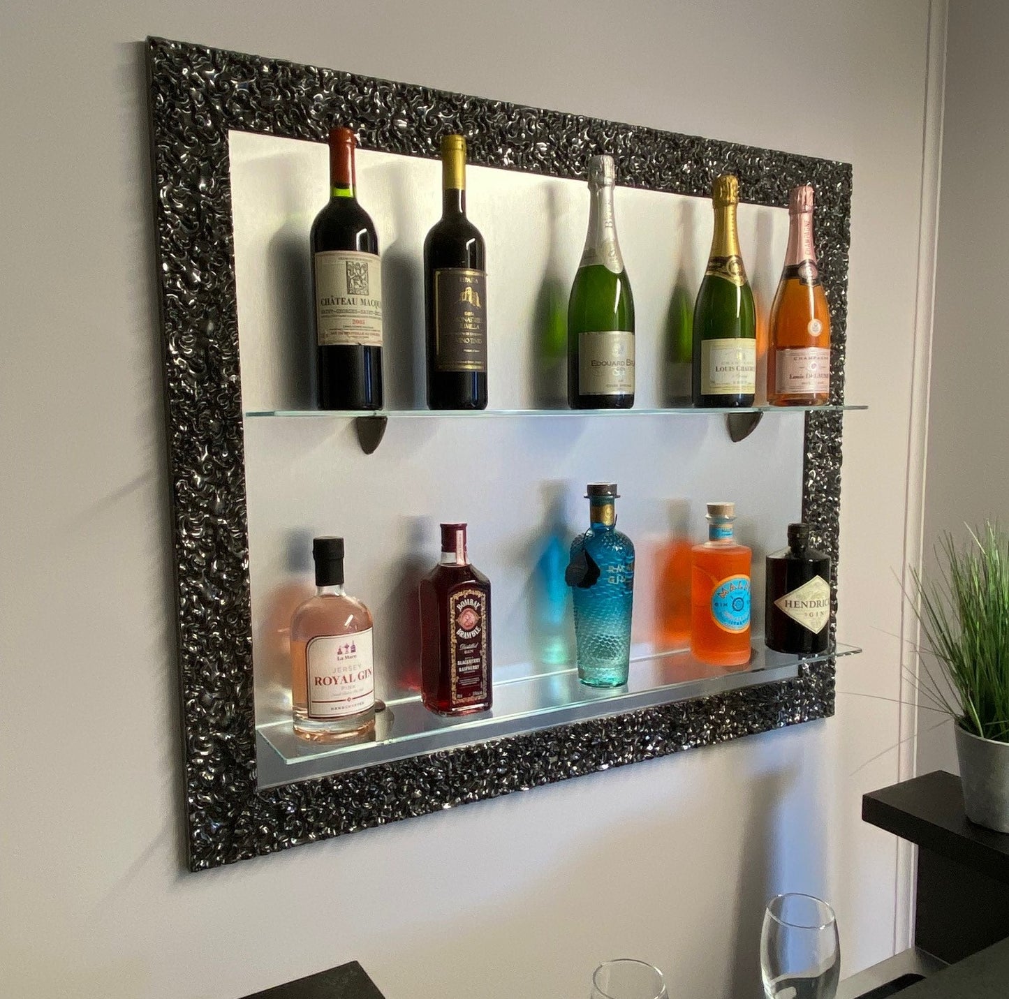 Vesuvio Bottle Dual Shelf